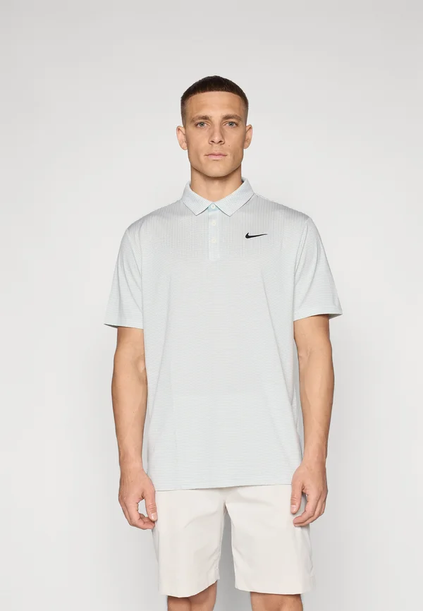 TOUR TEXTURE - Poloshirt - pale ivory/black