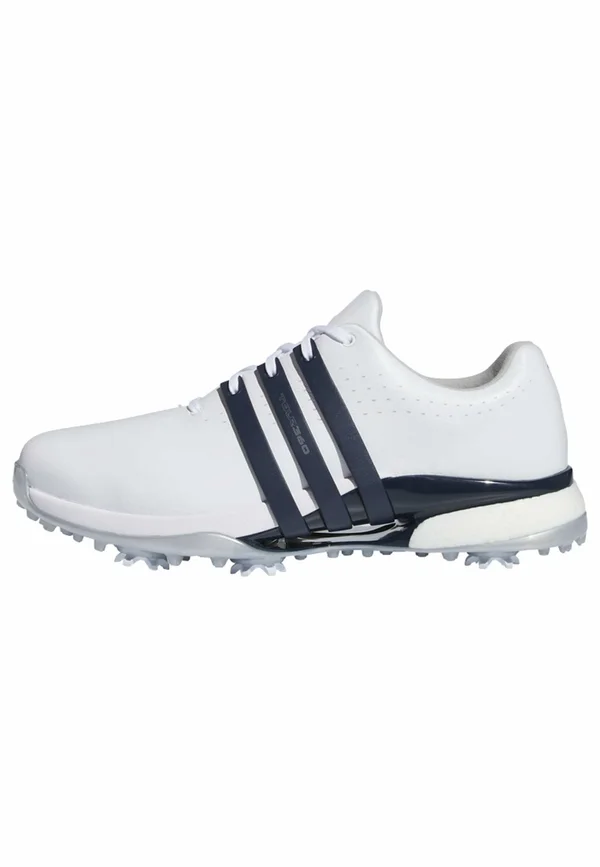 TOUR360 24 - Golfschuh - cloud white   collegiate navy   silver metallic