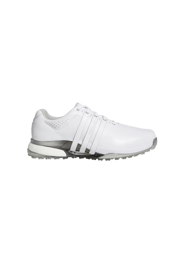 TOUR360 25 WIDE SPIKELESS - Golfschuh - cloud white   cloud white   silver metallic