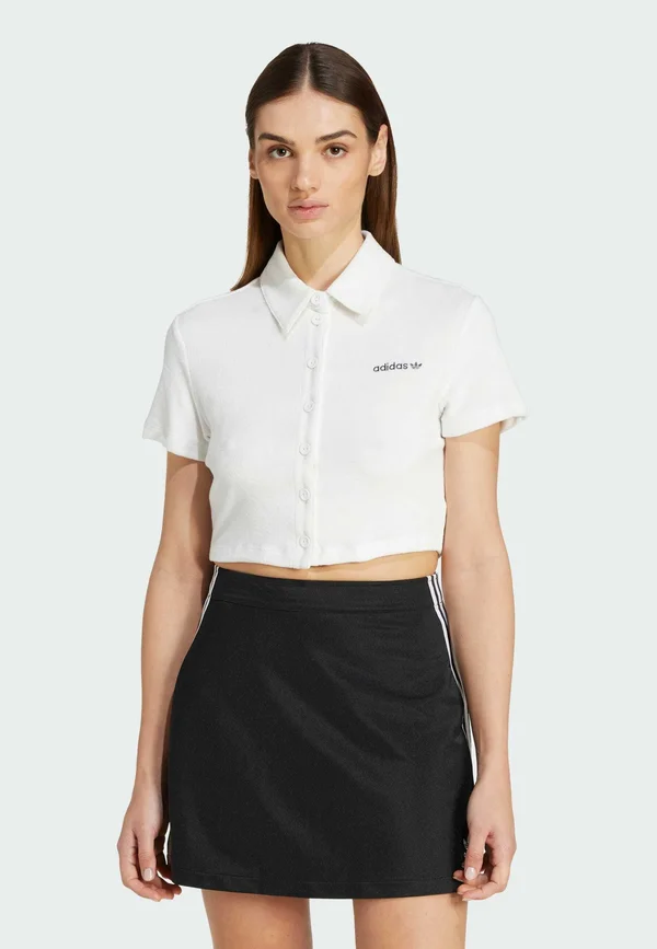 TOWEL UP - Hemdbluse - cloud white