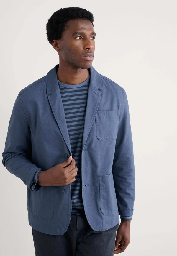 TOWEN LONG SLEEVE  - Sakko - blue vintage indigo