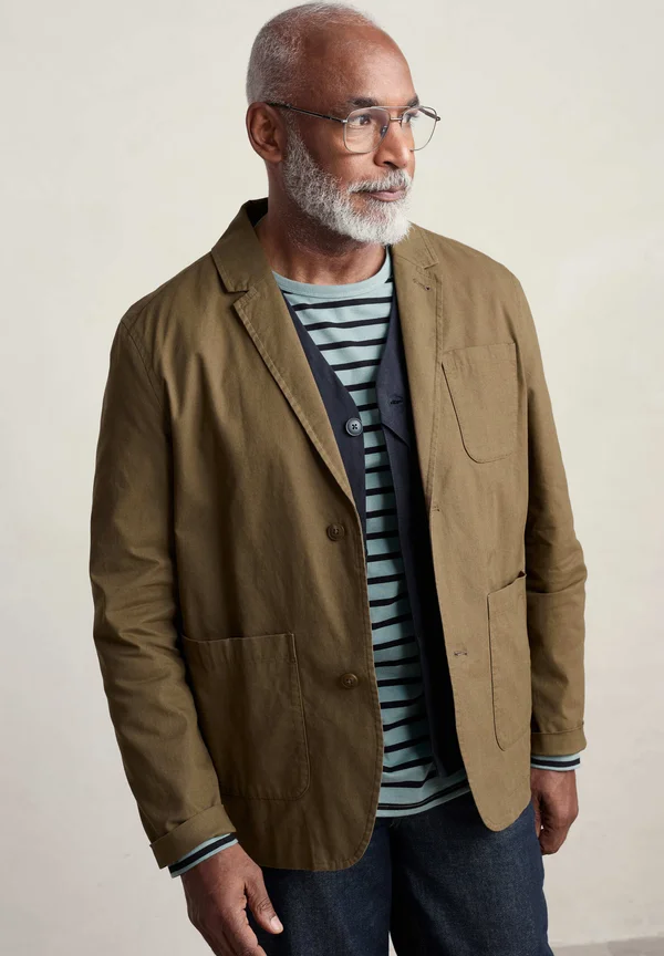 TOWEN LONG SLEEVE  - Sakko - seagrass