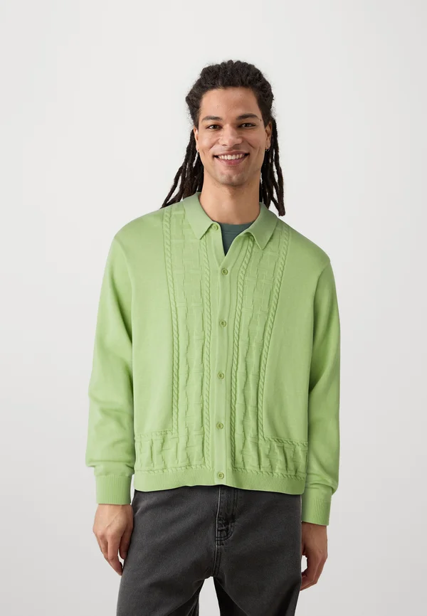 TOWNER UNISEX - Strickjacke - pistachio