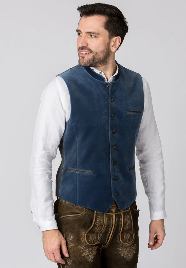 TOZZI - Weste - rauchblau