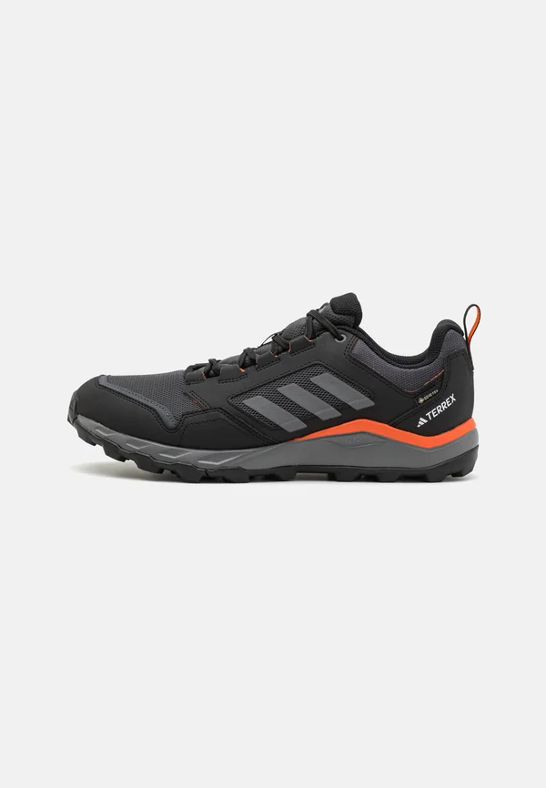 TRACEROCKER 2 GORE-TEX TRAIL RUNNING SHOES - Laufschuh Trail - grey six/grey four/impact orange