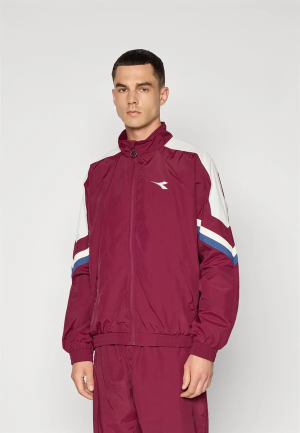 TRACK JACKET ICON - Trainingsjacke - maroon banner