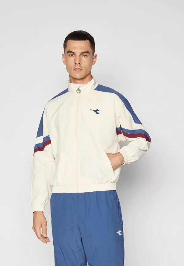 TRACK JACKET ICON - Trainingsjacke - whisper white