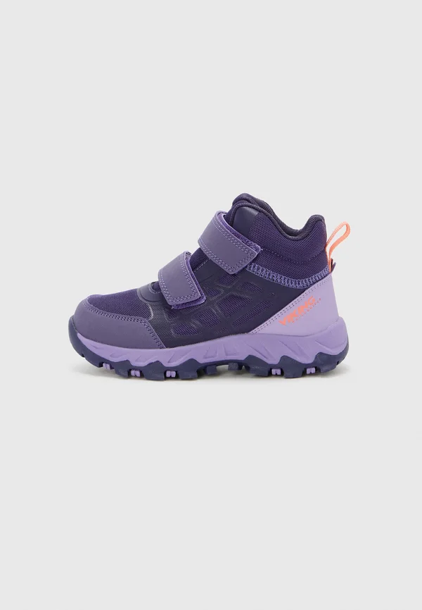 TRACK MID - Sneaker high - aubergine/lilac