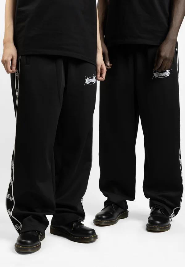 TRACK PANT DAVIS UNISEX - Jogginghose - black