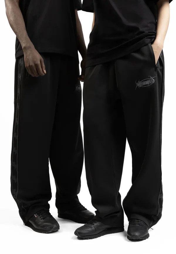 TRACK PANT DAVIS UNISEX - Jogginghose - black/grey