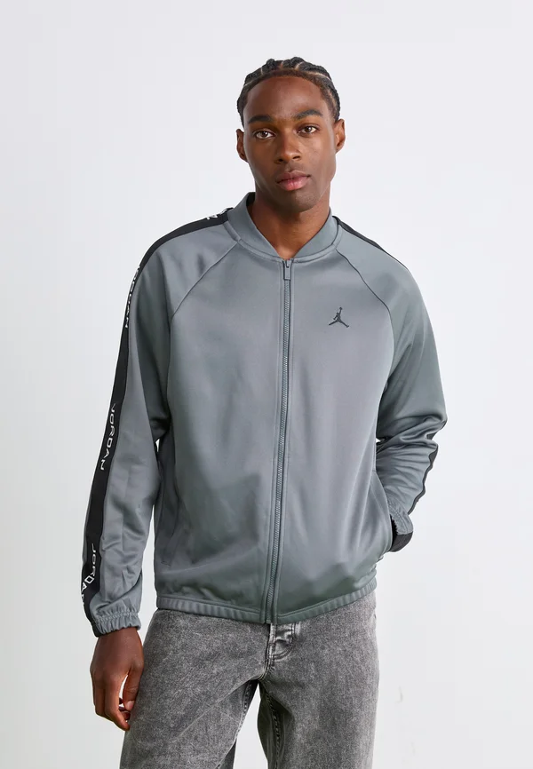 TRACK SUIT JACKET - Trainingsjacke - iron grey/black
