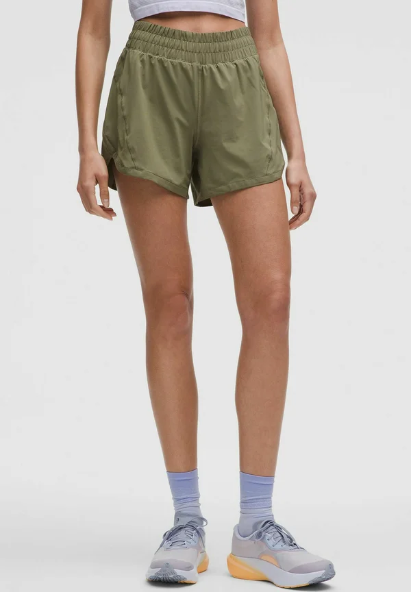 Track That High-Rise Lined 13cm - Kurze Sporthose - bay leaf