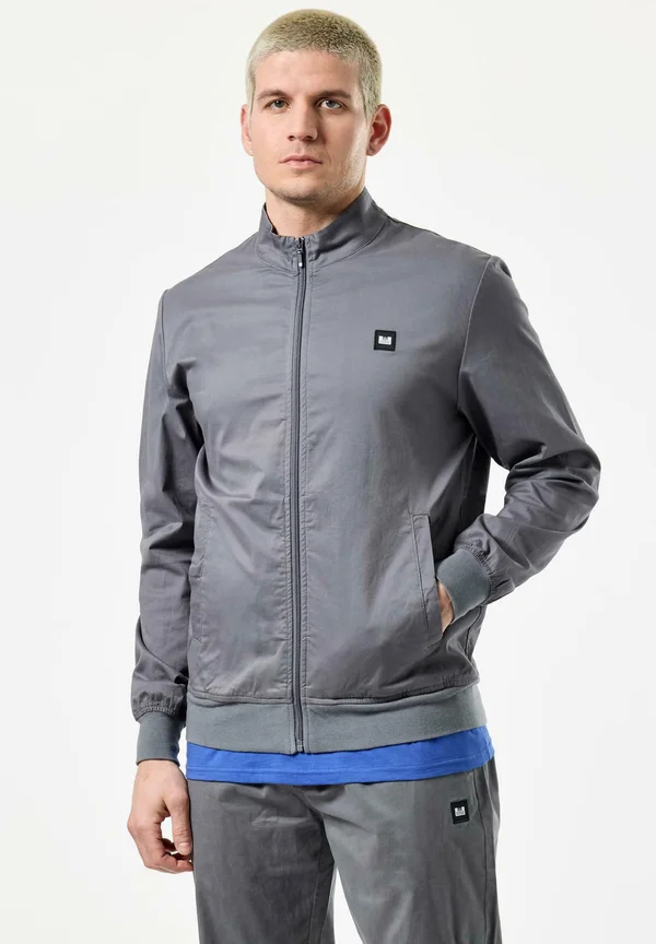TRACK TOP  - Bomberjacke - zinc