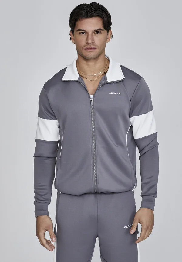 TRACK TOP - Trainingsjacke - grey