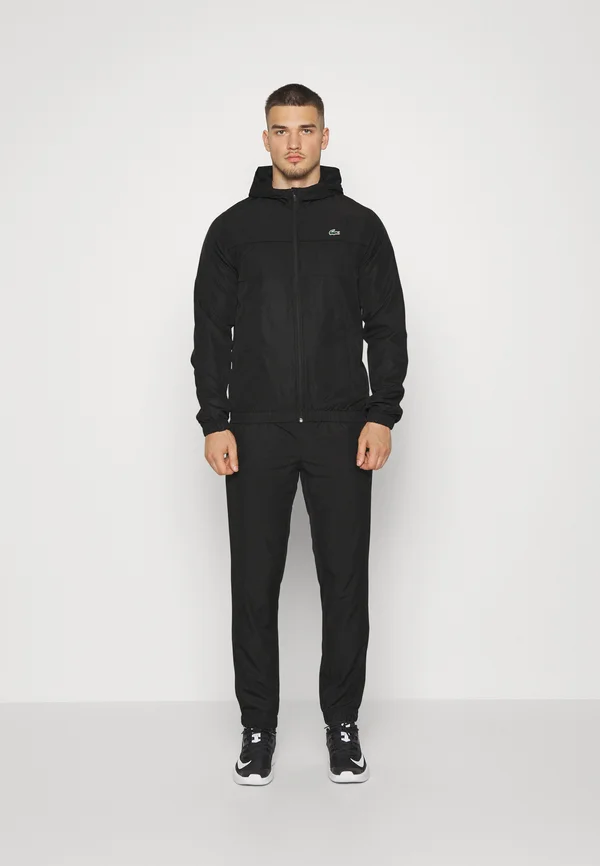 TRACKSUIT HODDED SET - Trainingsanzug - black