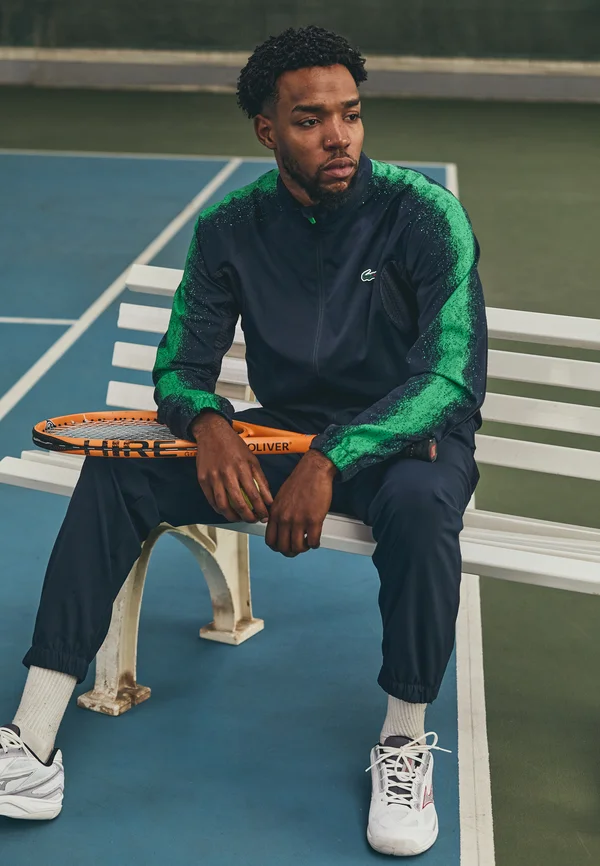 TRACKSUIT MEDVEDEV SET - Trainingsanzug - navy blue/calathea