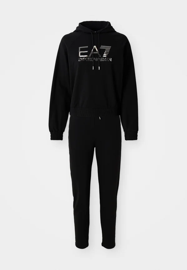 TRACKSUIT - Trainingsanzug - black/silver