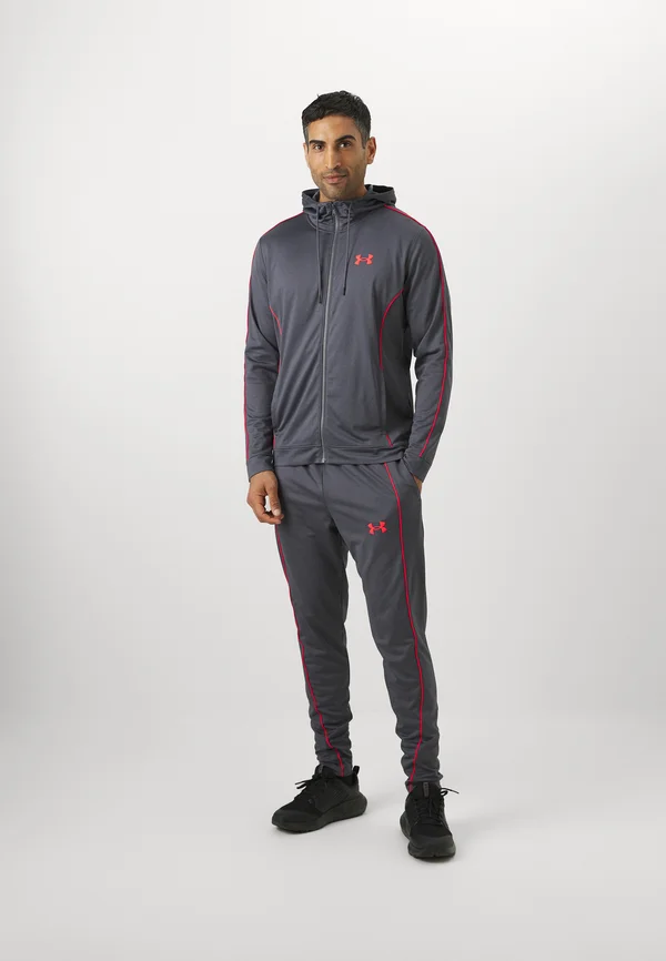 TRACKSUIT - Trainingsanzug - castlerock/racer red
