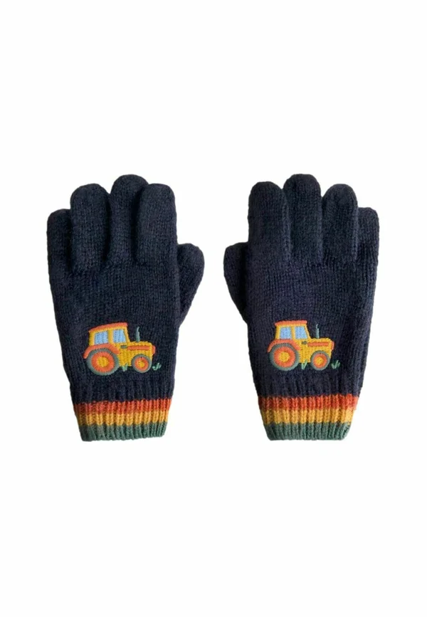 TRACTOR APPLIQUÉ - Fingerhandschuh - navy