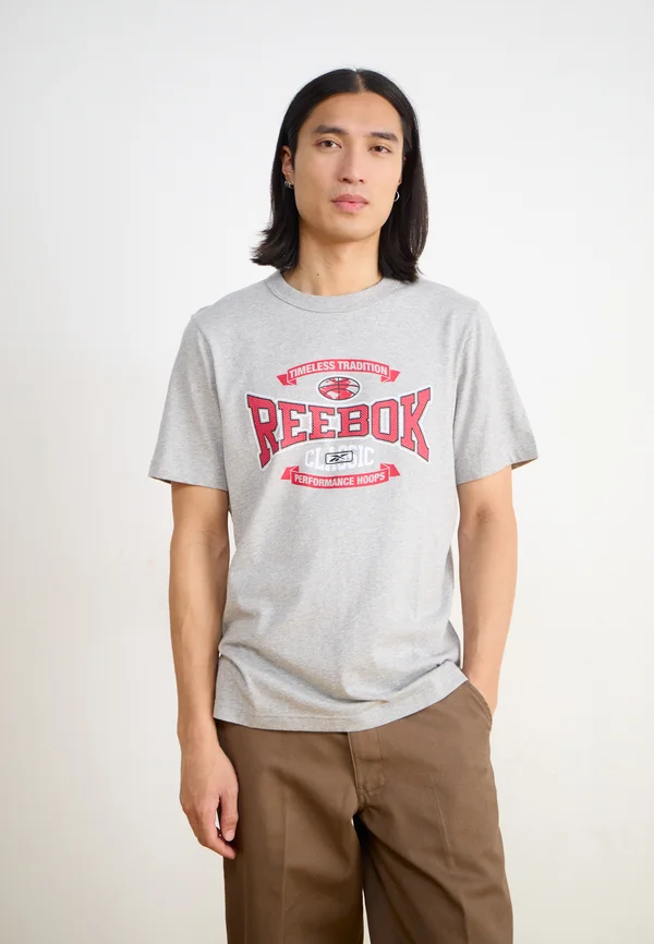 TRADITION TEE - T-Shirt print - heather grey
