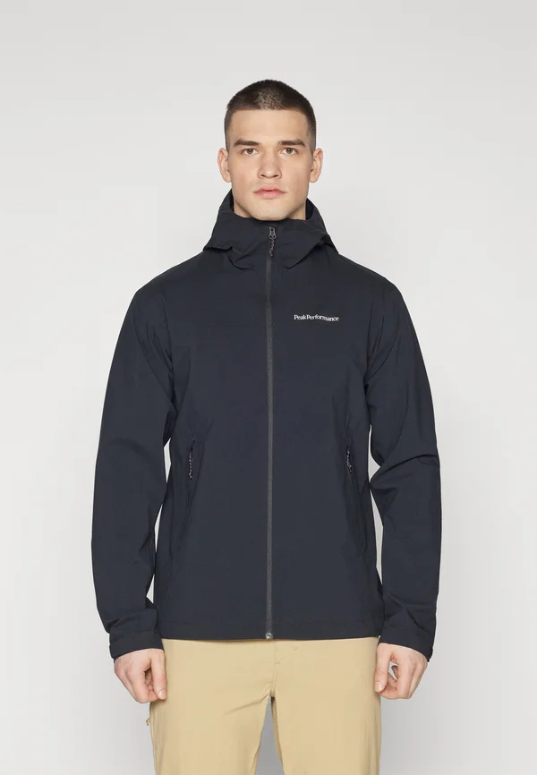 TRAIL JACKET - Hardshelljacke - black