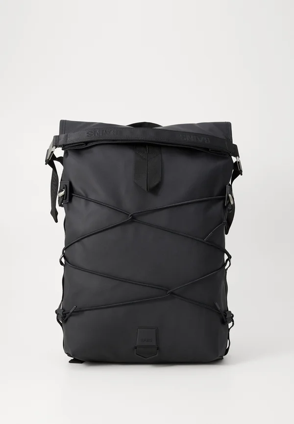 TRAIL ROLLTOP BACKPACK UNISEX - Tagesrucksack - black
