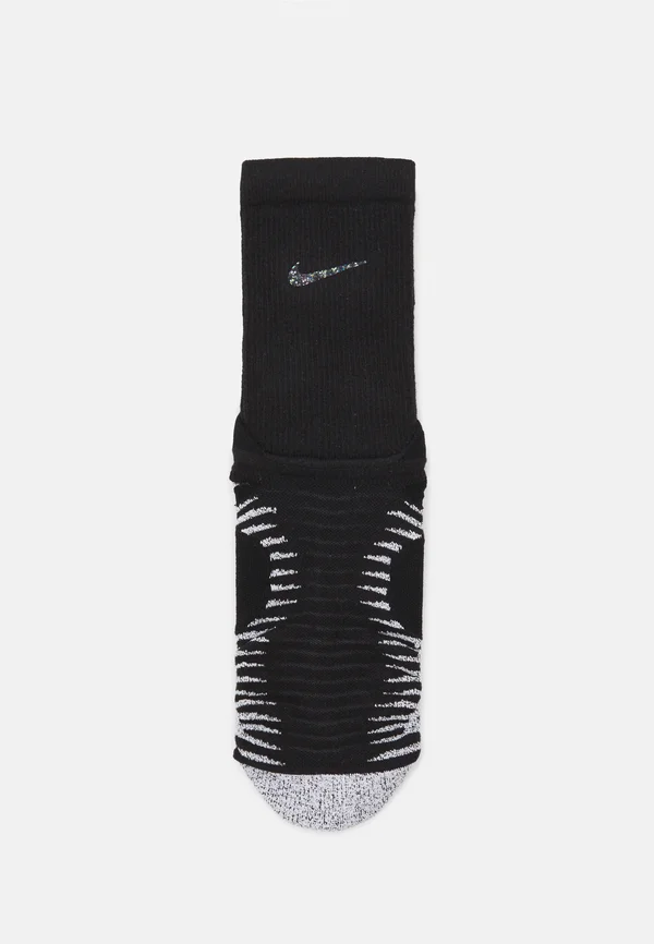 TRAIL RUNNING CREW UNISEX - Sportsocken - black/anthracite/silver
