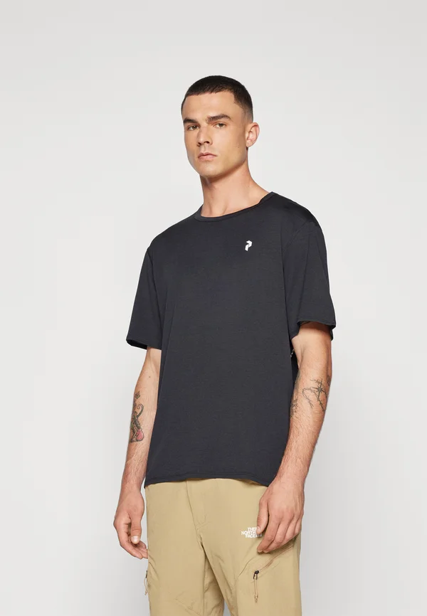 TRAIL - T-Shirt basic - black