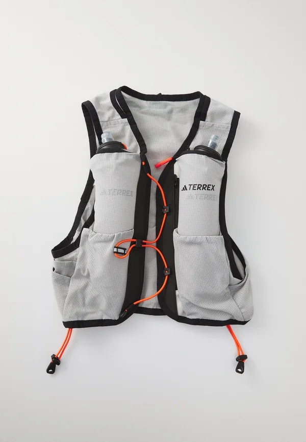 TRAIL TECHROCK VEST 5L - Trinkrucksack - grey two/black