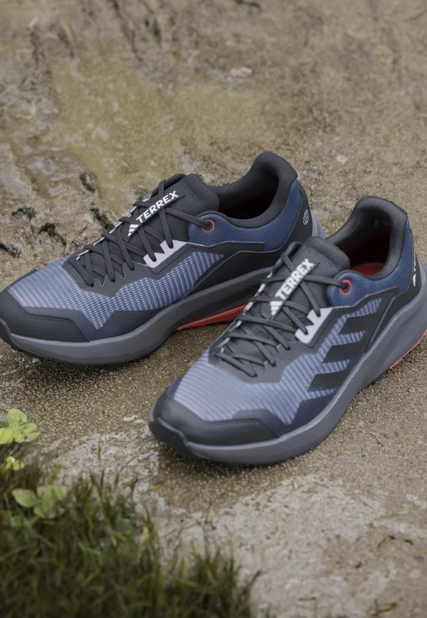TRAILRIDER TRAIL - Laufschuh Trail - steel   core black   impact orange
