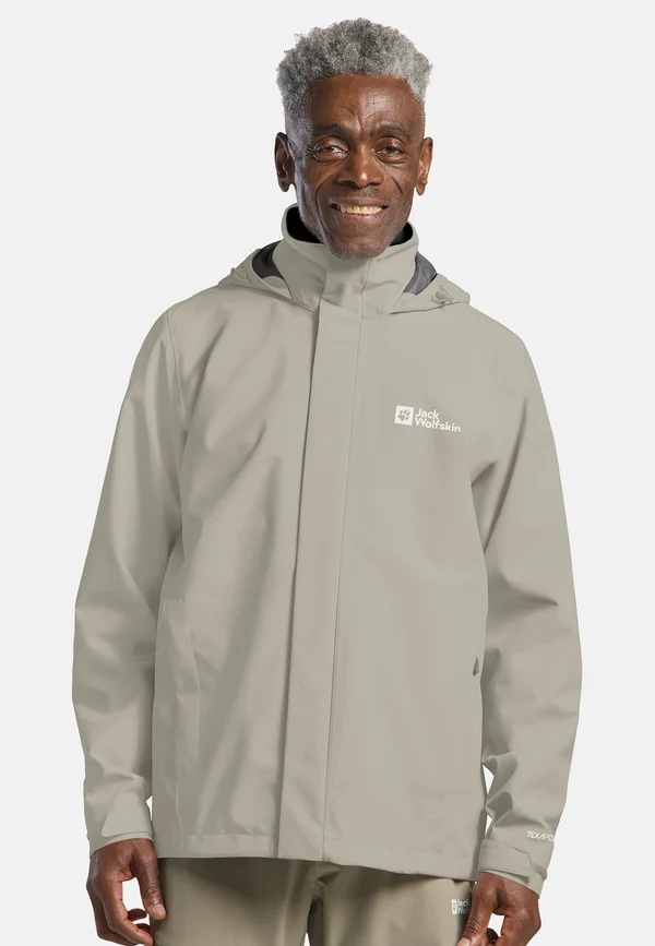 TRAILTIME 2L JKT M - Regenjacke / wasserabweisende Jacke - linen