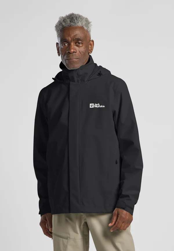 TRAILTIME - Regenjacke / wasserabweisende Jacke - black
