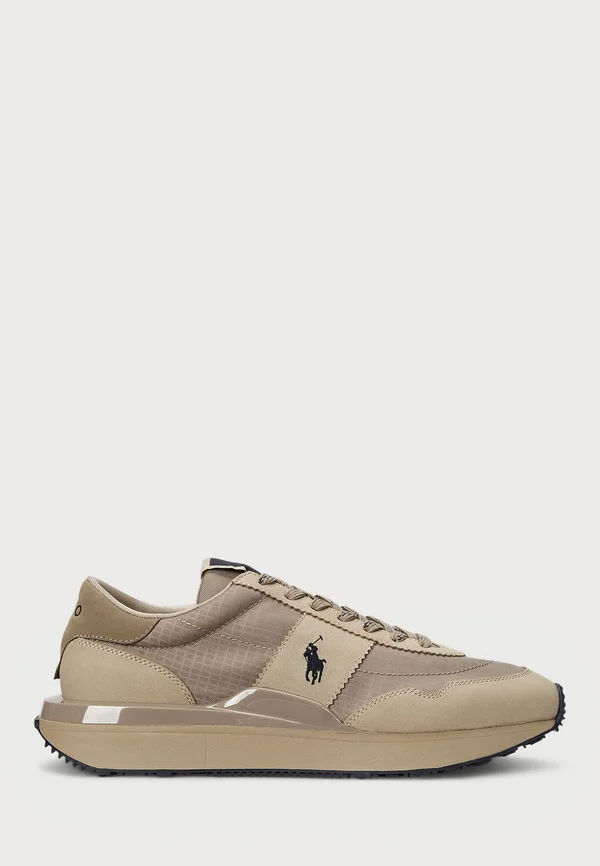 TRAIN 89 NUBUCK & OXFORD SNEAKER UNISEX - Sneaker low - tonal milkshake