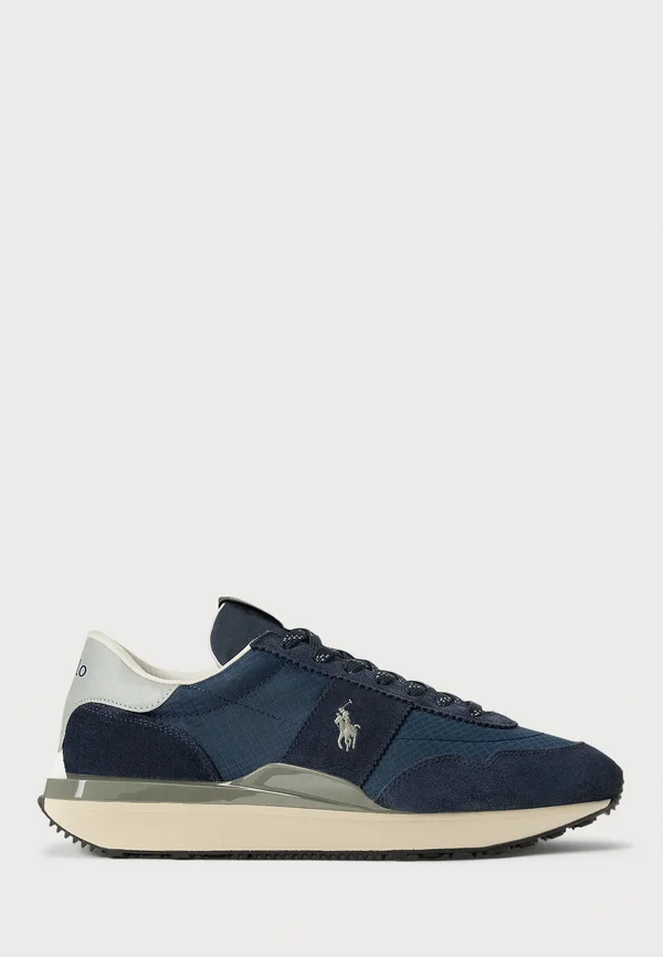 TRAIN 89 SUEDE & OXFORD SNEAKER UNISEX - Sneaker low - hunter navy