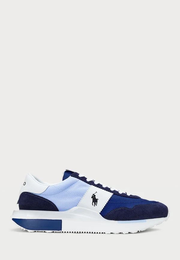 TRAIN 89 SUEDE & OXFORD SNEAKER UNISEX - Sneaker low - navy/royal/white