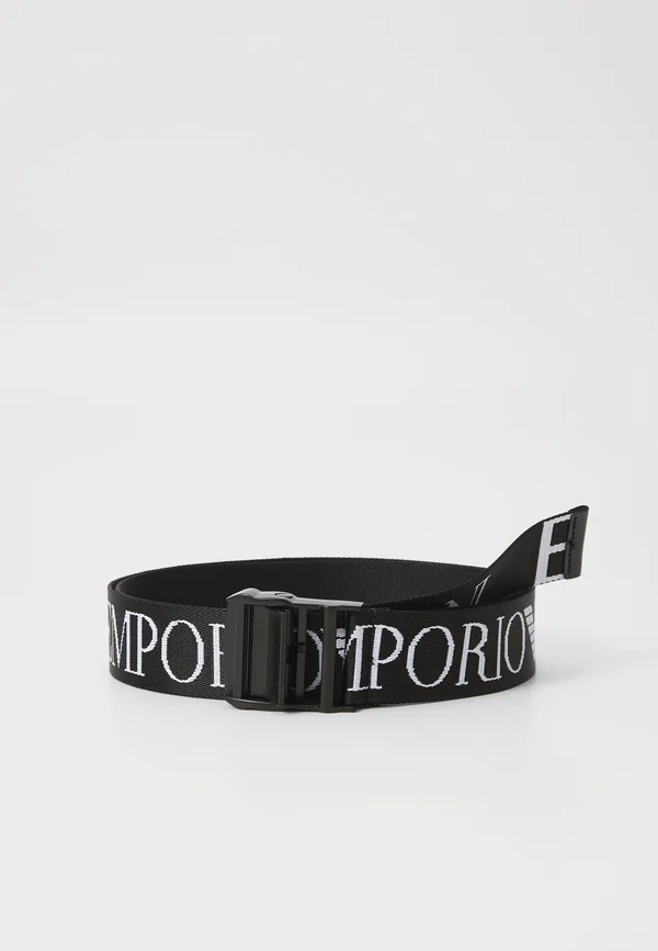 TRAIN ALLOVER BELT UNISEX - Gürtel - black/white