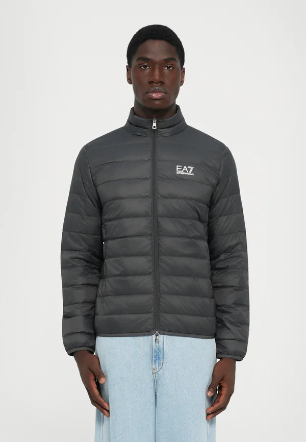 TRAIN CORE JACKET - Daunenjacke - asphalt