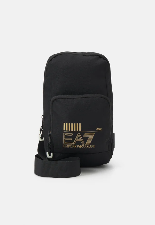 TRAIN CORE LARGE POUCH UNISEX - Umhängetasche - black/gold