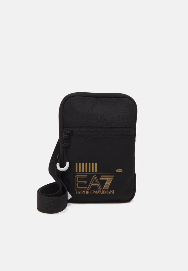TRAIN CORE MINI POUCH BAG UNISEX - Umhängetasche - black/gold