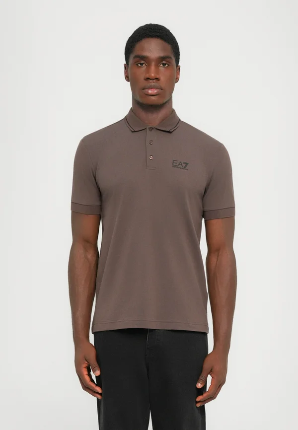TRAIN CORE - Poloshirt - chocolate brown