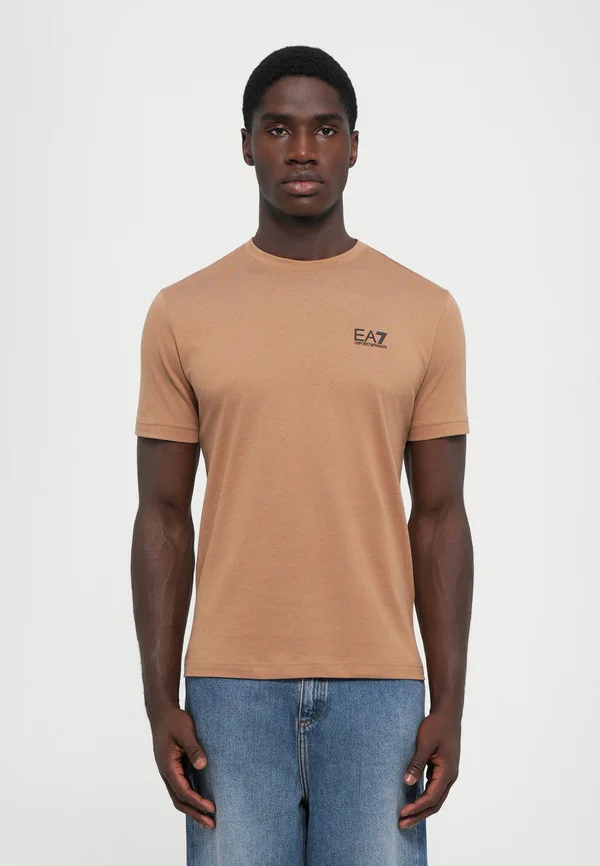 TRAIN CORE TEE - T-Shirt basic - tigers eye