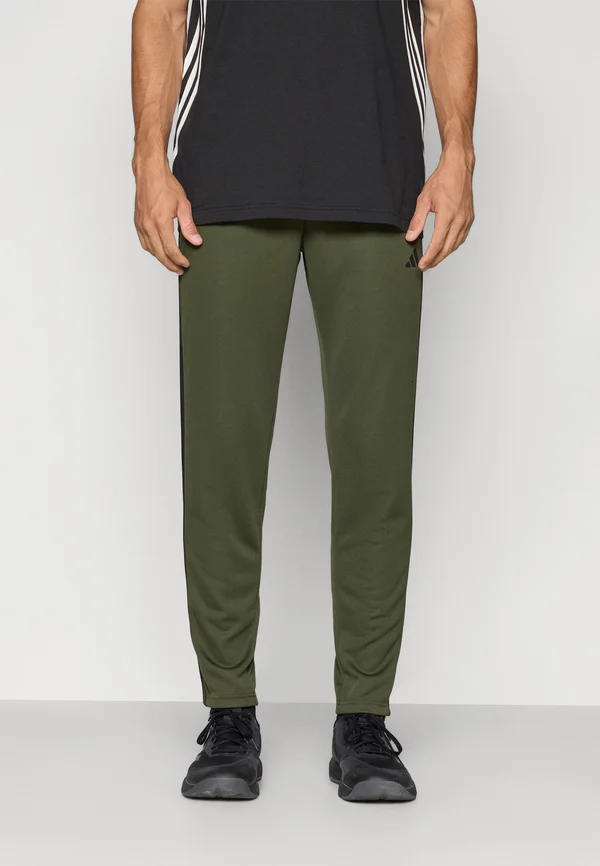 TRAIN ESSENTIALS 3-STRIPES - Jogginghose - night cargo/black