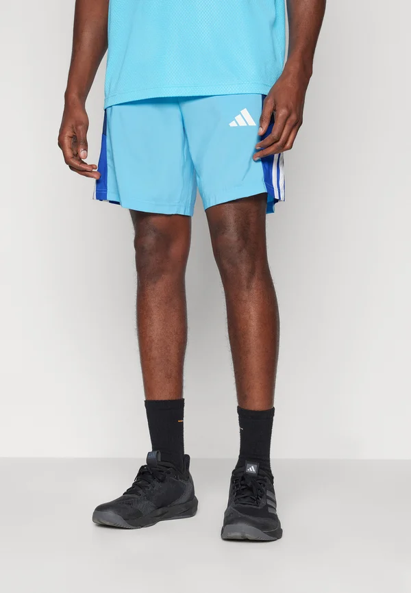 TRAIN ESSENTIALS SEASONAL SHORT - Kurze Sporthose - semi blue burst