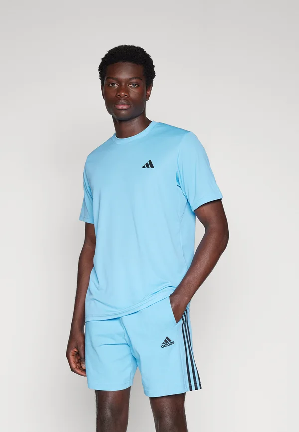 TRAIN ESSENTIALS - Sport T-Shirt - semi blue burst/black