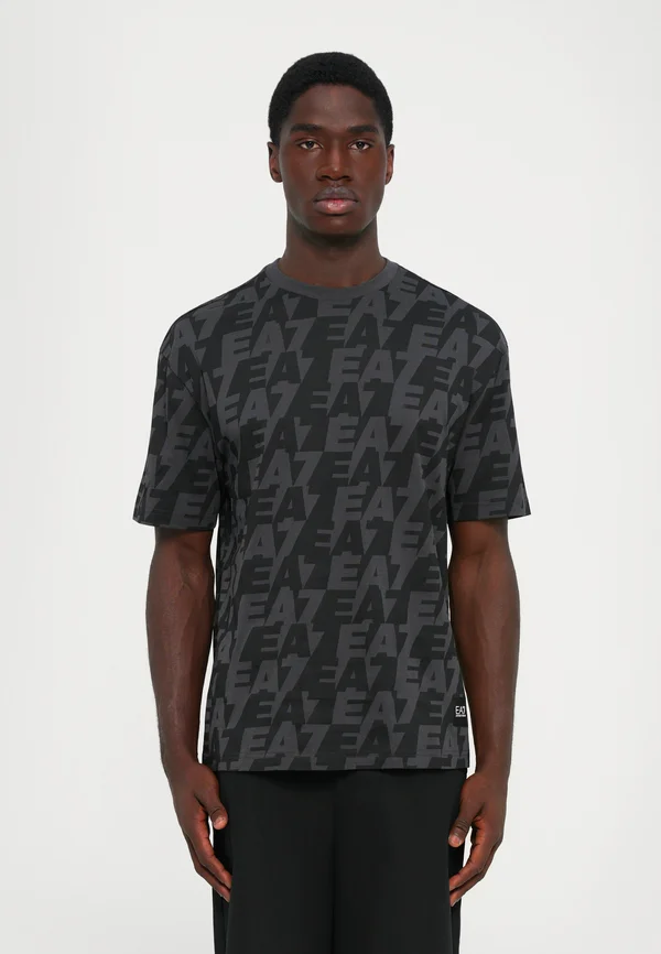 TRAIN LOGO SERIES POLAR LOGO TEE - T-Shirt print - asphalt