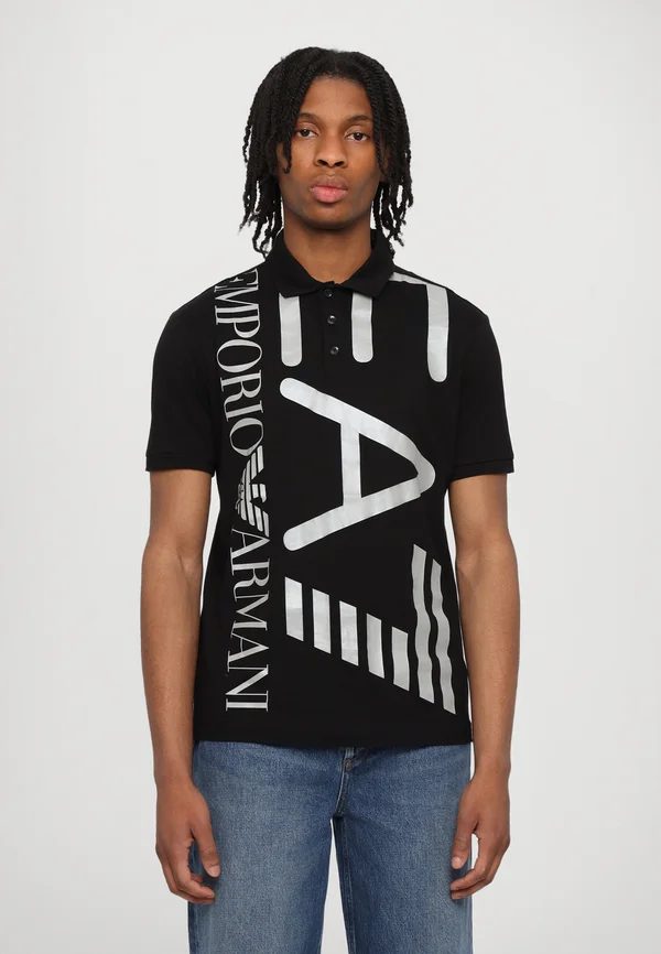 TRAIN LOGO SERIES  - Poloshirt - black silver
