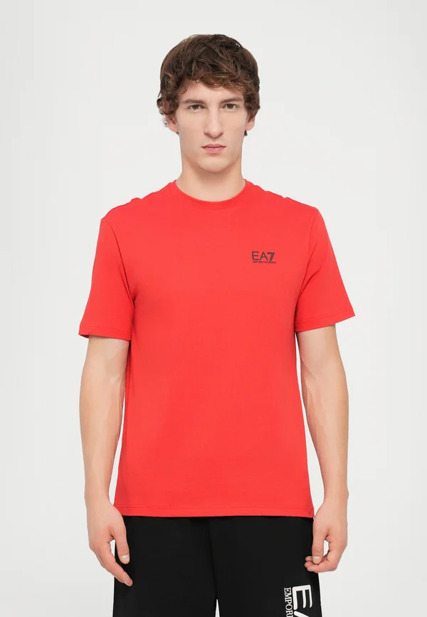 TRAIN LOGO TEE  - T-Shirt print - molten lava