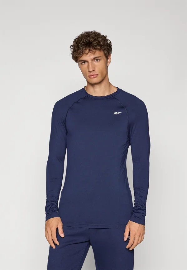 TRAIN LONG SLEEVE MUSCLE - Langarmshirt - vector navy