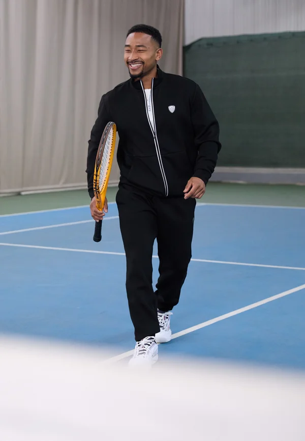 TRAIN PREMIUSHIELD TRACK SUIT - Trainingsanzug - black