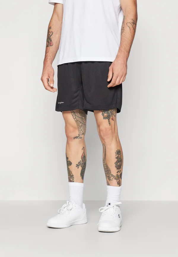 TRAIN SHORTS LARGE LOGO - Kurze Sporthose - black